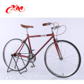 heißer Verkauf des Großverkaufs örtlich festgelegtes Zahnradbike / hochwertiger Stahlfestgelegter Fahrradrahmen / Yimei buntes 700c örtlich festgelegtes Zahnrad Fahrrad für Verkauf